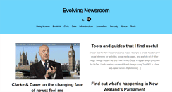 Desktop Screenshot of evolvingnewsroom.co.nz